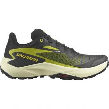 Salomon - Zapatillas de trail running de hombre Genesis negro/amarillo