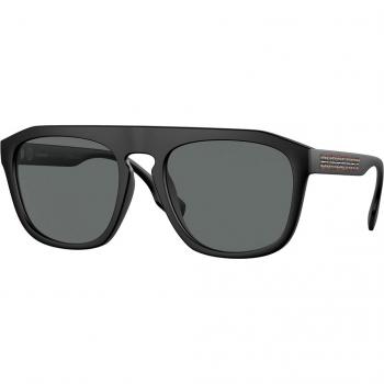 Burberry BE4396U WREN Asian Fit Polarized 346481 Men's Sunglasses Black Size 57