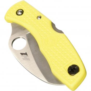 Spyderco SC106PYL Cuchillo tascabile,Unisex - Adulto, Negro, un tamaño