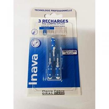 Inava Recharges Brossettes Interdentales 0.8 mm Azul - Paquete de 3