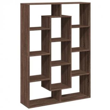 Estantería de Madera de Ingeniería Marrón Roble 102x29x143 cm, Librería, Armario para Libros, Armario de Almacenaje, Madera Multicapa