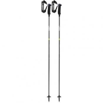 Leki Neolite Carbon Ski and Trekking Poles, 125cm, Black/Neon Green