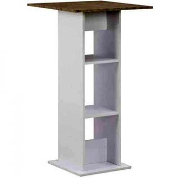 SengentoStyle Bartafel 60x60x110 cm wit
