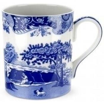 Spode Blue Italian Mug, Set of 4 by Spode