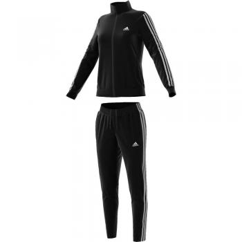 adidas WTS Team Sports Tracksuit, Mujer, Black/White, XS