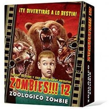 Asmodee - Zombies!!! 12, Zoológico zombie Juego de Mesa,
