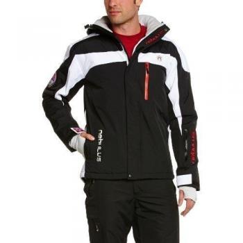 Nebulus - Chaqueta de esquí para hombre, color negro, talla S