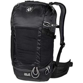 Jack Wolfskin Kingston 22 Pack Jours Sac à Dos, Cómoda mochila. Unisex Adulto, Negro