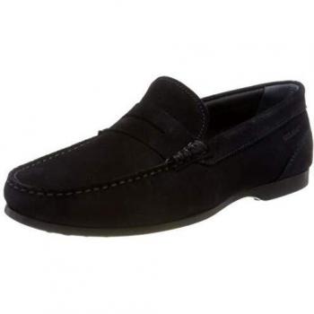 Sebago Byron Blue Suede Men's Moccasins
