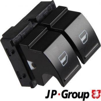 Interruptor de elevalunas JP GROUP 1196703870, tipo: interruptor de vidrio para ventanas eléctricas, características: diseño específico para fácil instalación, compatible con modelos específicos de vehículos, alta durabilidad y resistencia a condi