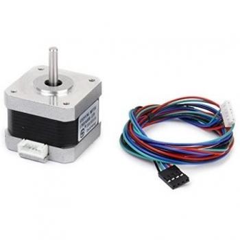 Nema 17 3D Impresora de Dos Fases 4 Hilos Motor de Pasos Stepper Motor para 1.8Deg 17HD34008-22B