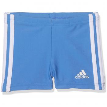 adidas INF 3S Bx KB Bañador, Niños, Azul/Blanco
