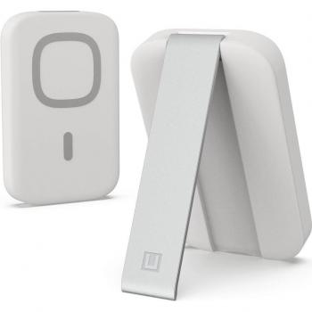 UAG Lucent MagSafe Powerbank with Kickstand - 4000mAh, White
