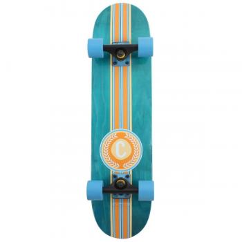 Choke Skateboards monopatín Classic Cruiser Series Stripe, Blue stripe