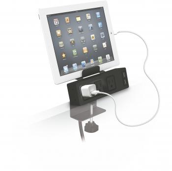 Balt Table Clamp Mount Power Outlet & USB Charger (66675)
