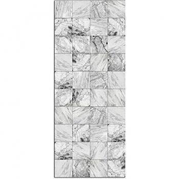 Alfombra Vinílica, Mármol, 200 x 80 x 0.2 cm, Color Beige, ALV-111