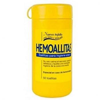Hemoal Hemoal Hemoallitas Toallitas para Higiene Anal - 50 Piezas 120 g