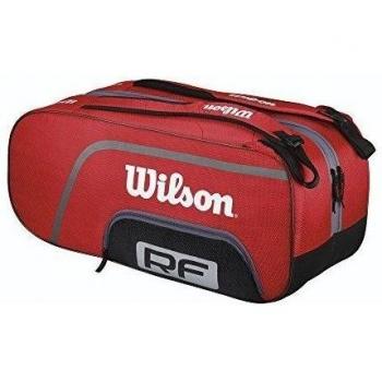 Wilson Roger Federer - Raquetero , color rojo, talla NS