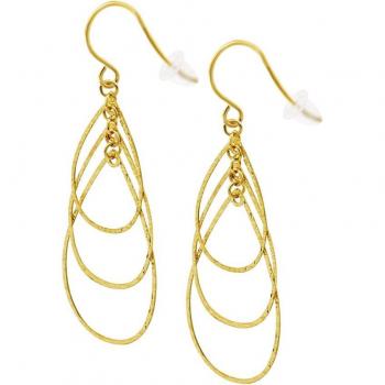 Pendientes Time Road HIN00117 Oro 9K Mujer