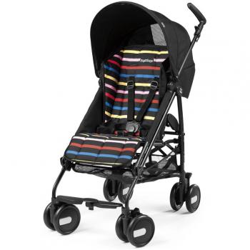 Peg Perego - Silla de paseo ligera Pliko Mini de 5,7 kg, desde los 0 meses hasta los 22 kg, plegable, cierre tipo paraguas, silla de paseo de viaje manejable, sólida y compacta, estructura de aluminio