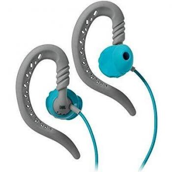 JBL Focus 100 Gris, Turquesa Intraaural Gancho de Oreja, Dentro de oído Auricular - Auriculares