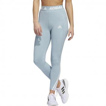 Mallas de mujer adidas 3 Stripes - Gris, Blanco