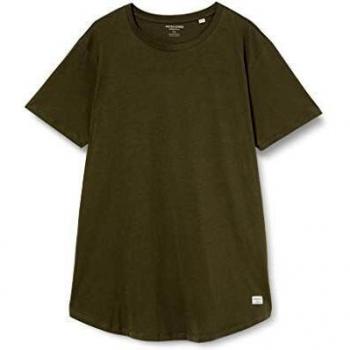 Jack & Jones Noa Crew Neck T-Shirt - Olive Green, Men's XL
