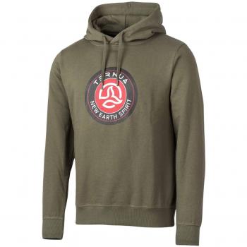 Sudadera con capucha Ternua Port Anne Hombre Verde Oliva XL
