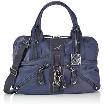 Sansibar Typhoon - Bolso de mano para mujer, color Steel, talla 40x26x14 cm