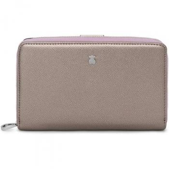 Cartera de mujer Tous New Dubai Saffiano mediana