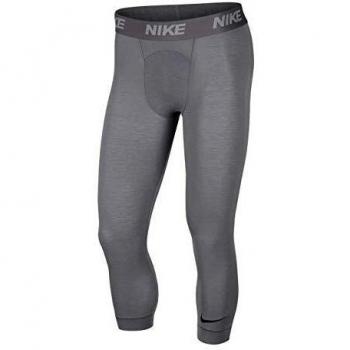 NIKE M Nk Dry 3/4 Transcend Mallas, Hombre, Gunsmoke/Atmosphere Grey/Black