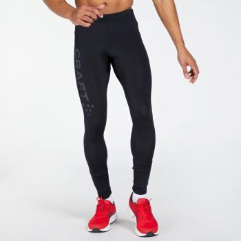 Craft Core Essence Black Running Tights for Men - Size S