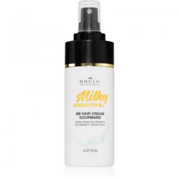 Brelil Professional Milky Sensation BB Hair Cream Spray - 150 ml Moisturizing & Nourishing Formula