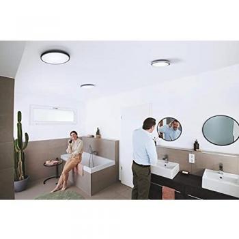 Lámpara de Techo LED Smart+ Orbis Disc 30cm 2100lm 18W WiFi IP44 Dimable Plata