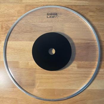 CODE 14 Law Drum Head - Professional Quality, Controlled Sustain