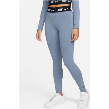 Nike High-Waisted Women's Leggings in Ashen Slate/Black, Size L