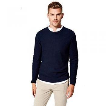 SELECTED Maglia Uomo NEWJEFF 16063655 BLU M
