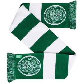 Bufanda Jacquard Oficial Celtic FC Verde/Blanco One Size