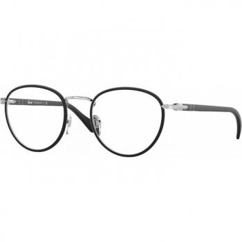 Persol PO2410VJ 1119 Men's Eyeglasses Black Size 49 with Blue Light Block Available