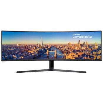 Samsung C49J890DKR Monitor Profesional Ultrapanorámico Curvo 48.9 Dual Full HD QLED Multimedia Negro