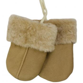 SamWo Moufles pour bébé en peau d'agneau 100% de produit naturel, agréablement chaud, pour les bébés et les petits enfants de 0-2 ans