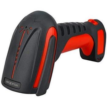 Lector Industrial de Códigos de Barras Approx appLS15I con USB, CCD Antishock IP65, Disparo Manual o Automático, Indicador LED y Sonido, Laser Visible 625+10n