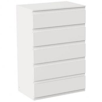 Cómoda SpaceQub de 5 Cajones 78x48x118.4cm 7H Seven House