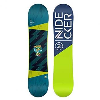 Snowboard Nidecker Micron Magic 2025 Doble Punta Estampado 120 Unisex para Niños
