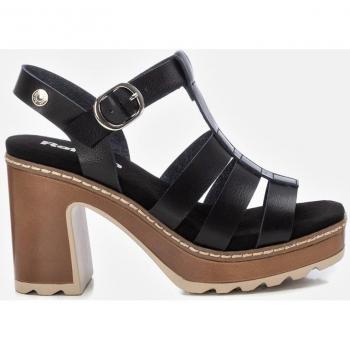 Sandalia de mujer Refresh 171878 camel con hebilla