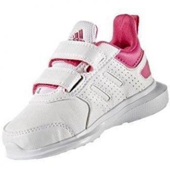 adidas Hyperfast 2.0 CF I, Zapatos de Primeros Pasos para Bebés, Blanco