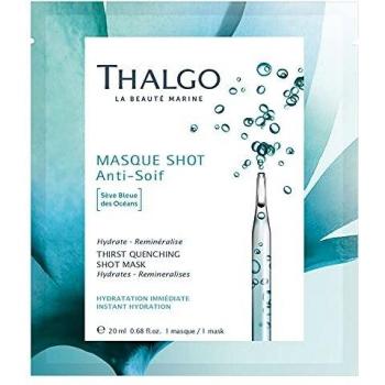 Thalgo Thirst Quenching Shot Mask 20ml - Hydrating and Remineralizing Face Mask for All Skin Types