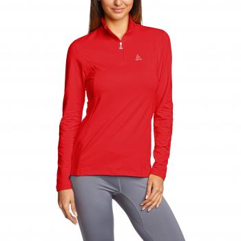 Löffler Pulli DA. Transtex Basic - Chaqueta de esquí para mujer, color rojo, talla S