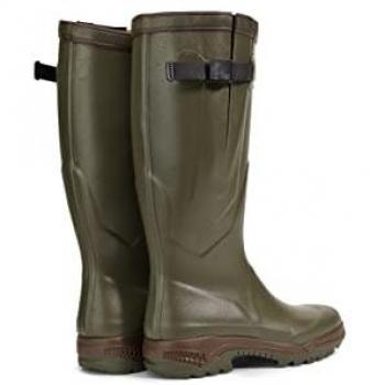 Aigle Parcours 2 Var Khaki Men's Rubber Wellington Boots - Size 8 UK