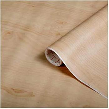 Funda autoadhesiva decorativa de imitación madera de abedul 67,5 cm x 2 m